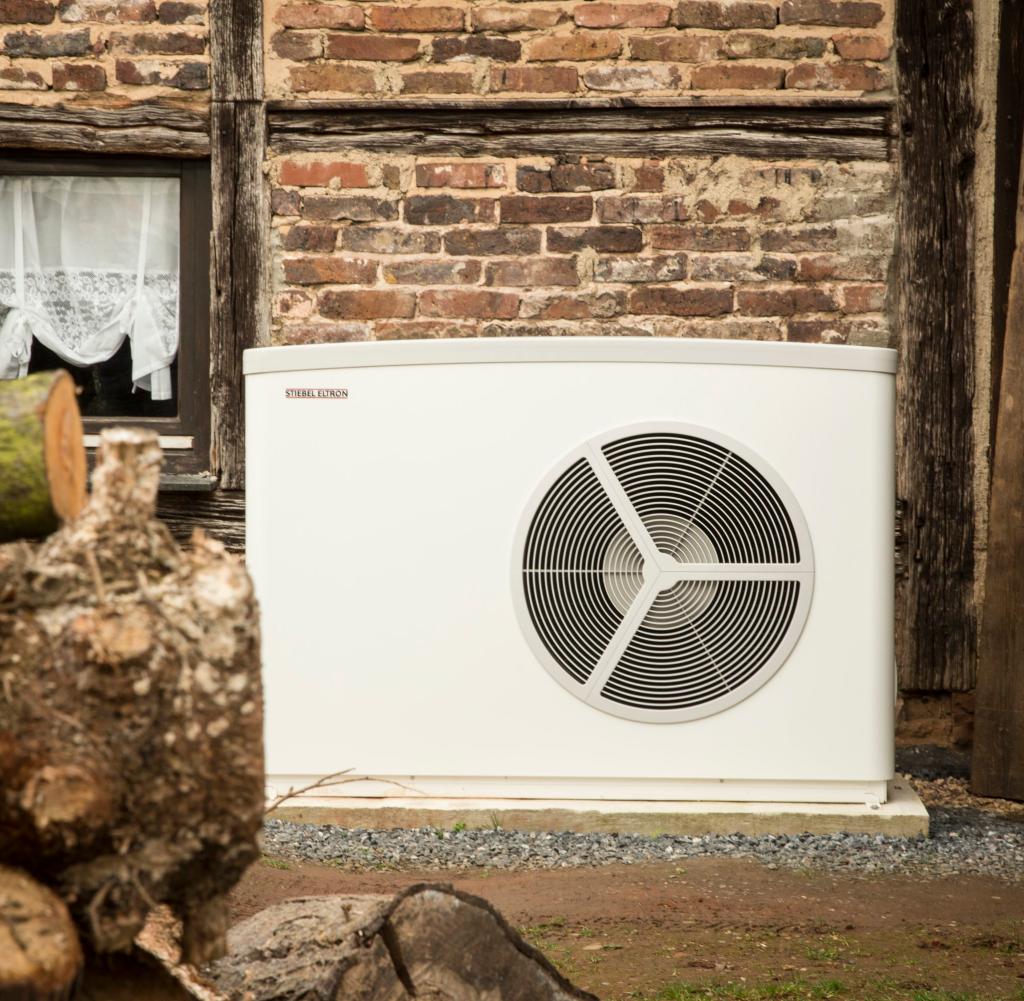 A heat pump can also be combined with other forms of heating