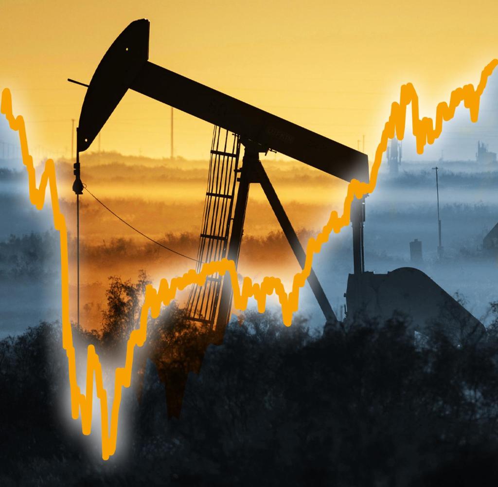 Surprisingly little is still going on around the world without oil.  Now the price is going up again